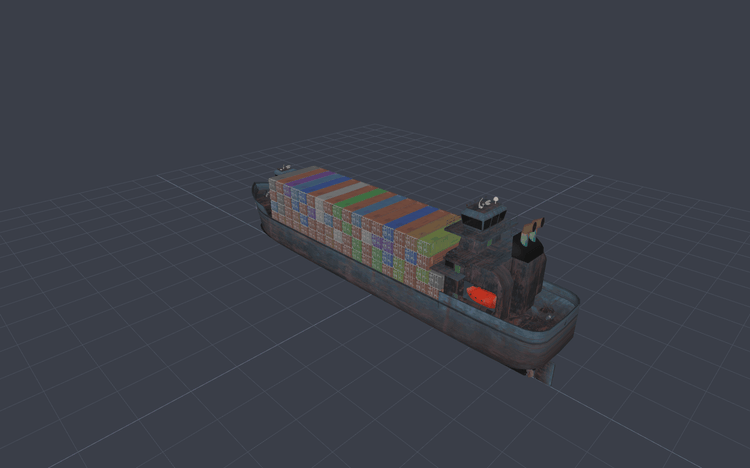 Cargo Ship 09