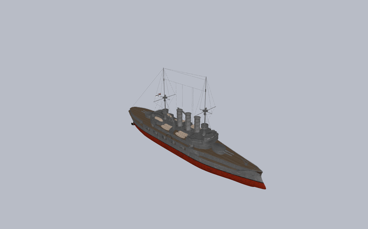 Dreadnought German Imperial Battleship