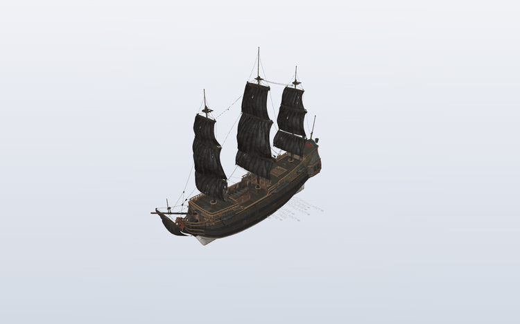 Ship Pinnace Aft Diff
