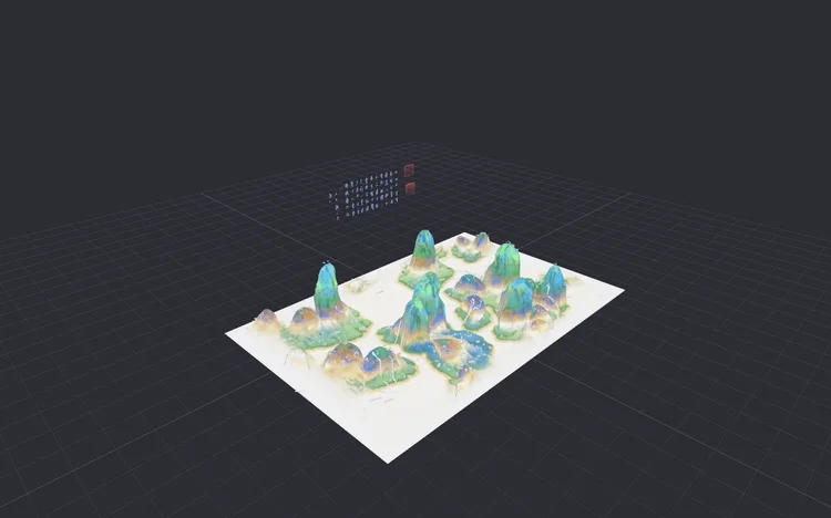 Mountain And River Scroll