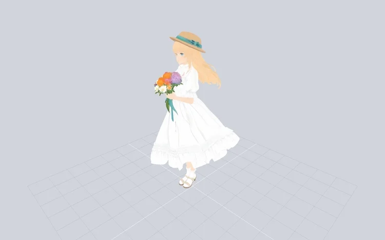 Rena Flower Bouquet Dress