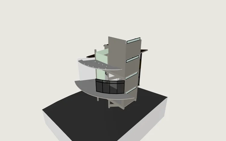 Unfinished Concrete House