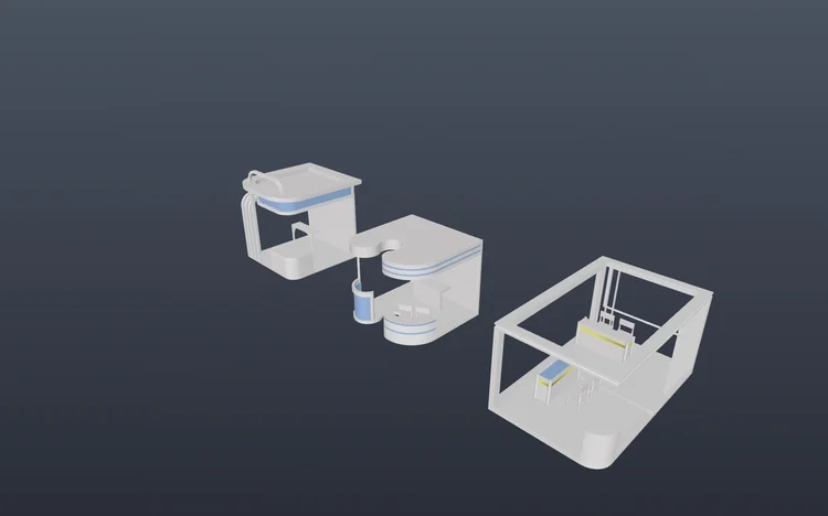 Booth 3d Modelling