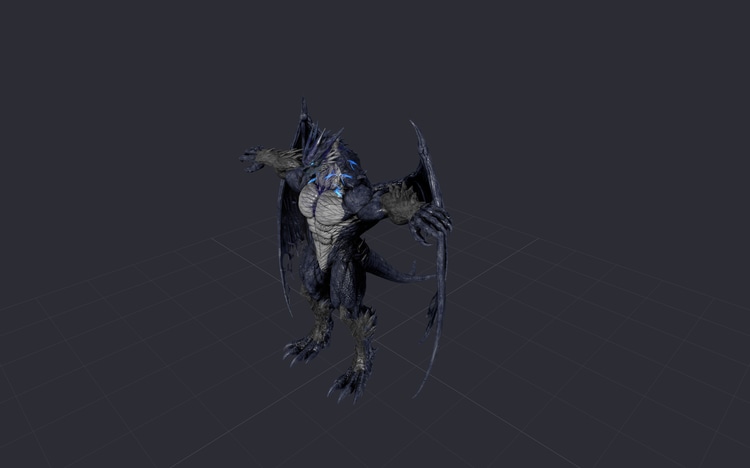 Dragon Character 3d By Oscar Creativo