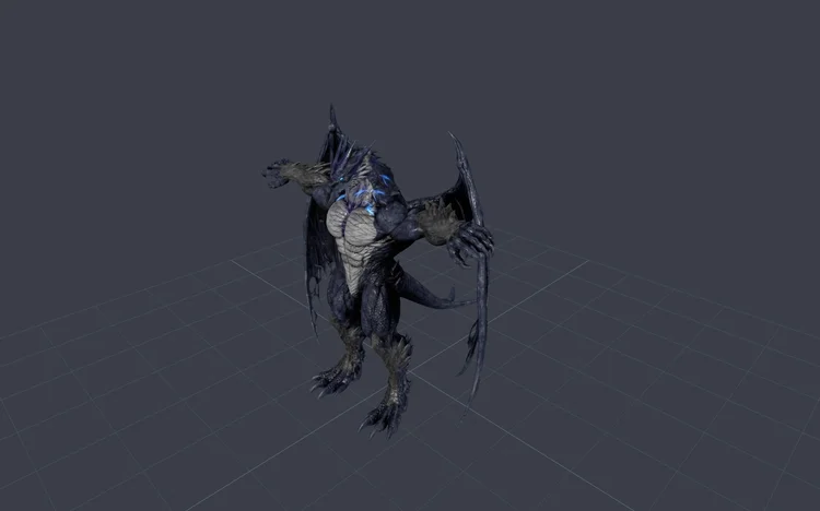 Dragon Character 3d By Oscar Creativo 1K