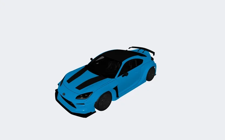 2023 丰田 GR86 RZ Xeno GT 空气动力学套件