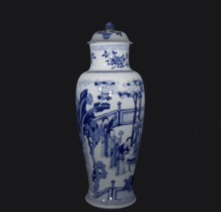 青花瓷1模型