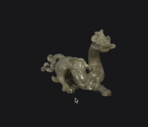 飞龙（一对之一）模型